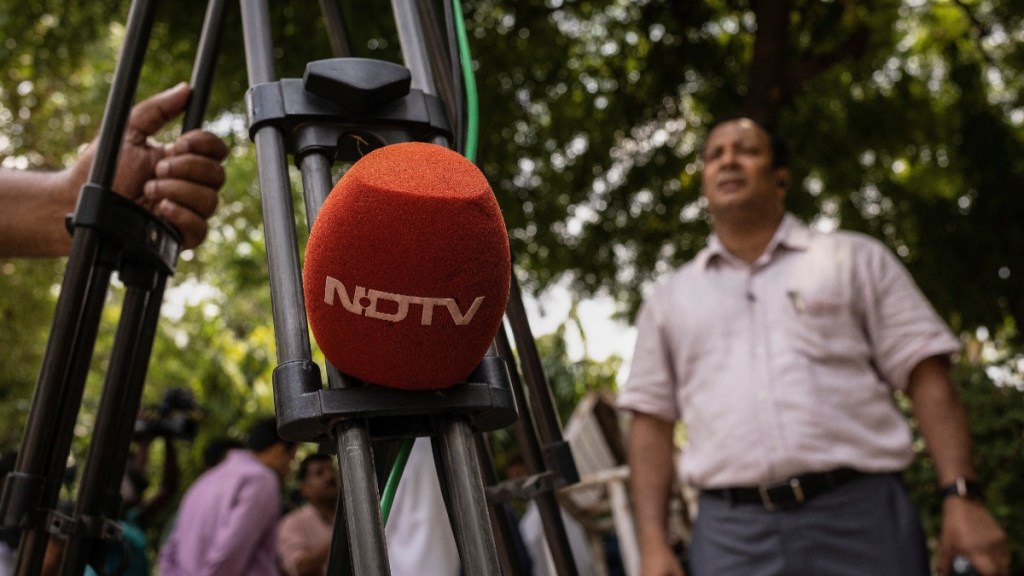 NDTV, Prannoy Roy, Radhika Roy, Adani Group, NDTV share NDTV, Prannoy Roy, Radhika Roy, Adani Group, NDTV share