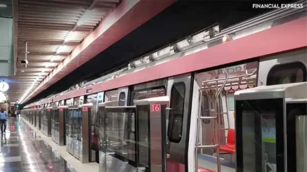 pink line metro status today, delhi, delhi metro news,