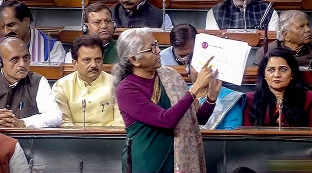 sitharaman on bank loans