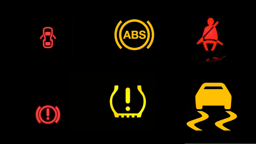  What do these warning lights mean in your car?
