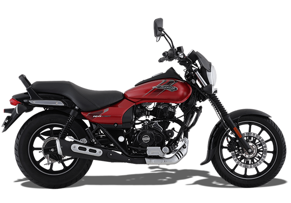 The Avenger 160 Street is Bajaj’s most affordable cruiser. It is powered by a  160cc engine which produces 14bhp and 13.7 Nm of torque and has a price tag of Rs 1.12 lakh (ex-showroom).