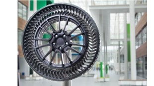Michelin UPTIS airless tyre