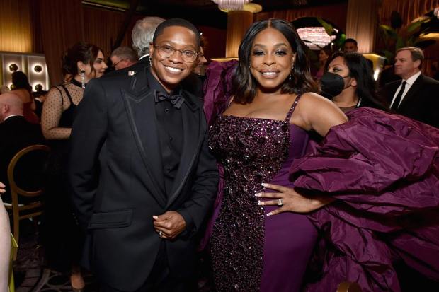 Jessica Betts and Niecy Nash-Betts attend the 80th Annual Golden Globe Awards® show at the Beverly Hilton in Beverly Hills (Reuters Image)