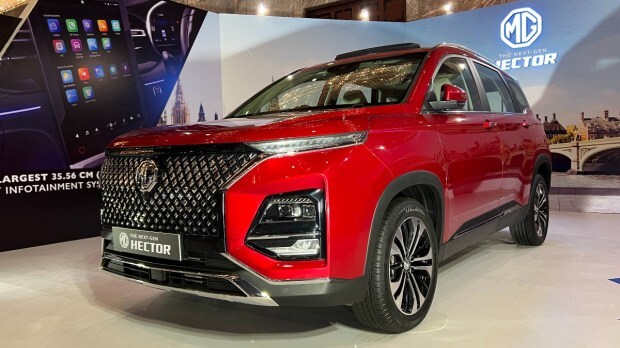 Prices for the 2023 MG Hector are likely to be revealed at the upcoming Auto Expo.