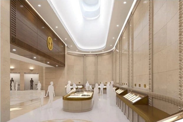 The constitutional hall under Central Vista Project. (PTI Photo)
