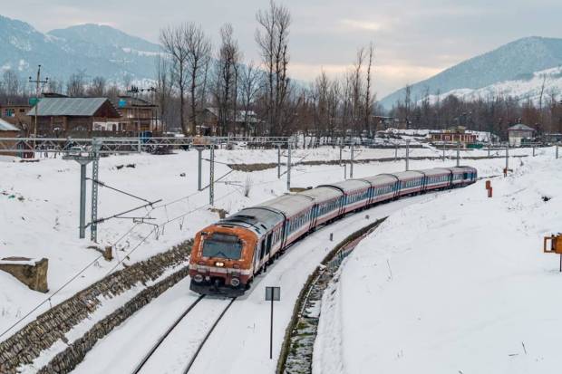 The Hiller Shahabad railway station is at an elevation of 1754 m above sea level. (Image courtesy: Ministry of Railways)