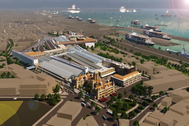 The station will also have a 25 meters wide Skywalk connection, and house all passenger amenities at one place along with spaces for retail, cafeterias, recreational facilities connecting all sides of buildings and all platforms. The Chhatrapati Shivaji Maharaj Terminus (CSMT) is the first terminus station in the country.