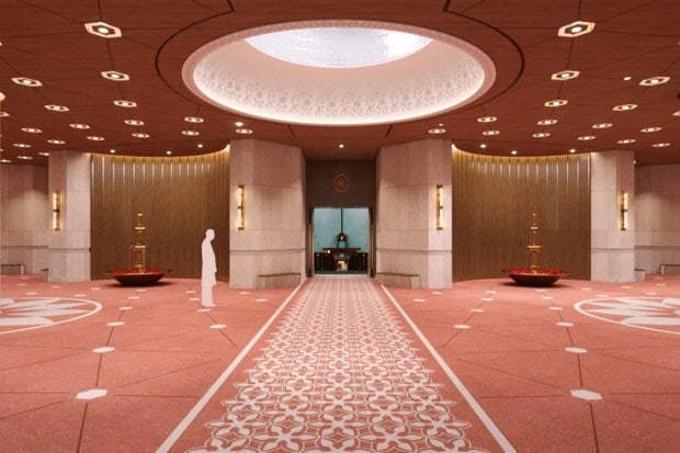 The new Parliament building will have a built-up area of about 65,000 sq mt. (Image: https://centralvista.gov.in/)
