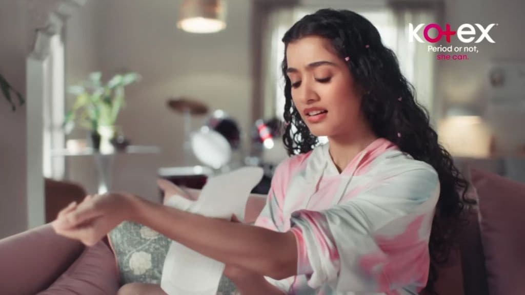 The campaign video shows women prioritise and choose things that are good for them