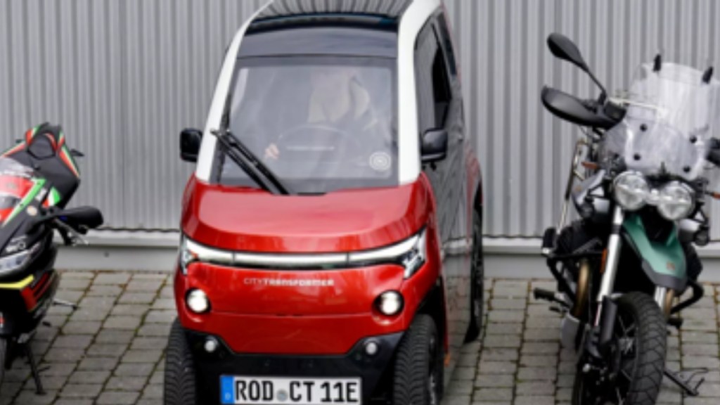 With tiny EV, City Transformer takes aim at Europe's urban markets