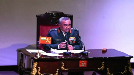 Army Chief General Manoj Pande addressed the media on 12 January Army Chief General Manoj Pande addressed the media on 12 January