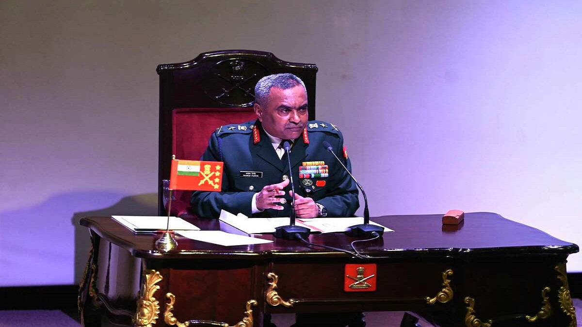Army Chief General Manoj Pande addressed the media on 12 January