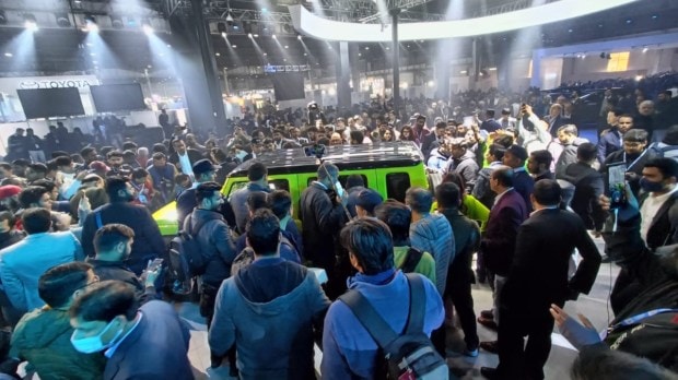 auto expo 2023 visitors