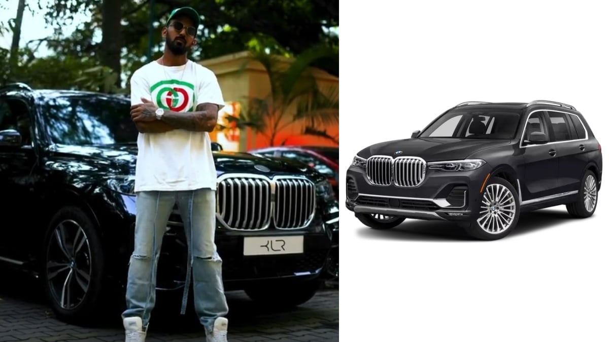 KL Rahul is often seen flaunting his flagship BMW SUV on social media platforms. The cricketer owns a pre-facelift version of the BMW X7. The BMW X7 is currently priced from Rs 1.22 crore, ex-showroom.   