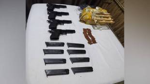 BSF seizes chinese pistols