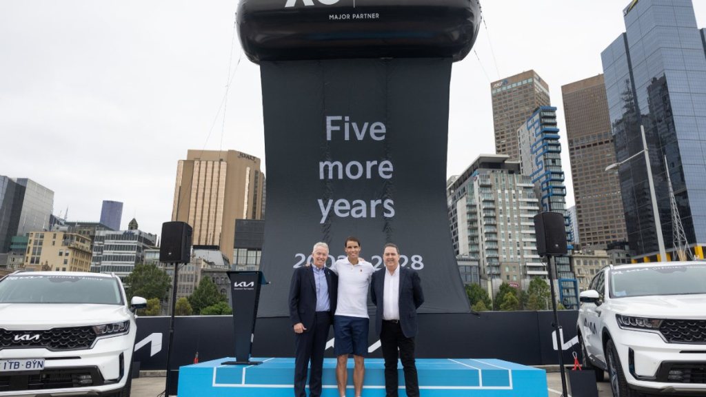 Kia furthers partnership with Australian Open until 2028, deploys 130-strong fleet