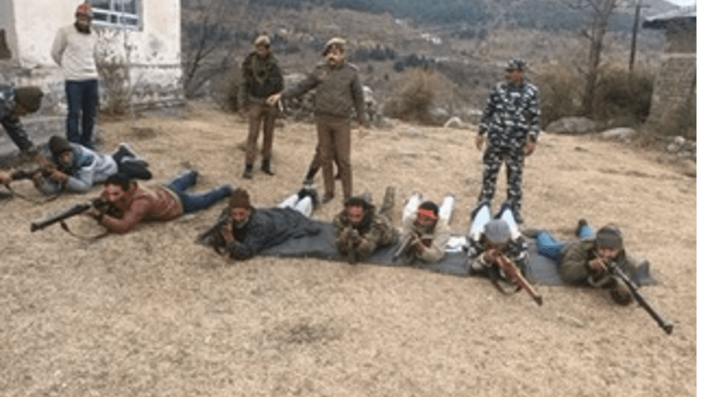 According to sources, the state police will also train VDC members in handling weapons. (Image Courtesy: CRPF)