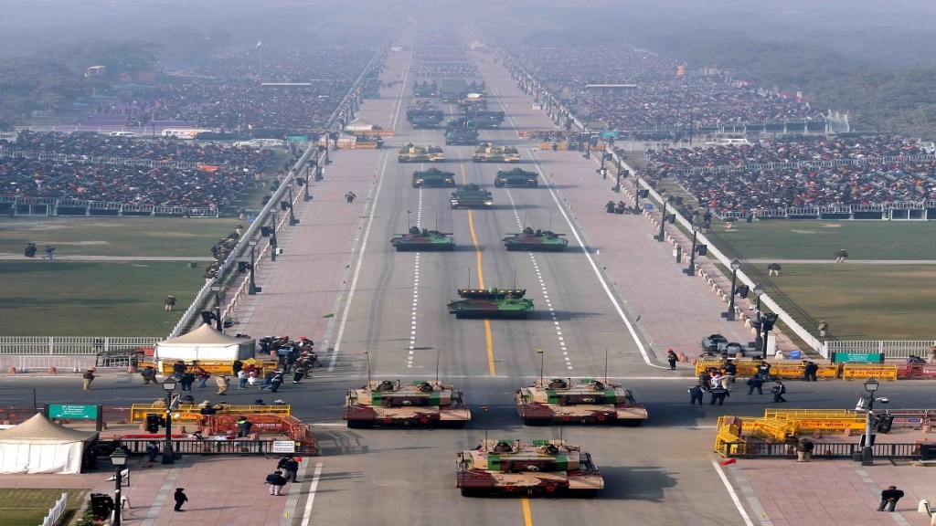 Full Dress Rehearsal of Republic Day Parade 2023. credit MoD  Full Dress Rehearsal of Republic Day Parade 2023. credit MoD