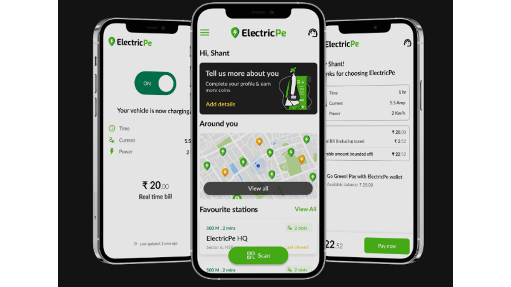 In a span of 7.5 months, the ElectricPe app usage has increased by 30 percent month-on-month, with customers on the network completing 4 million green kilometres. (Image Courtesy: Electric Pe)