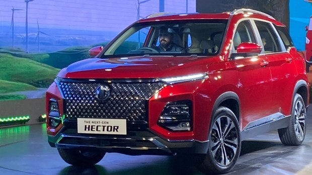 Auto Expo 2023 : MG Hector facelift launched, price starts at Rs 14.73 lakh