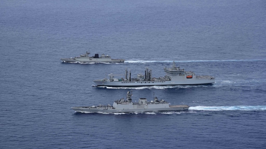 Indian navy's TROPEX