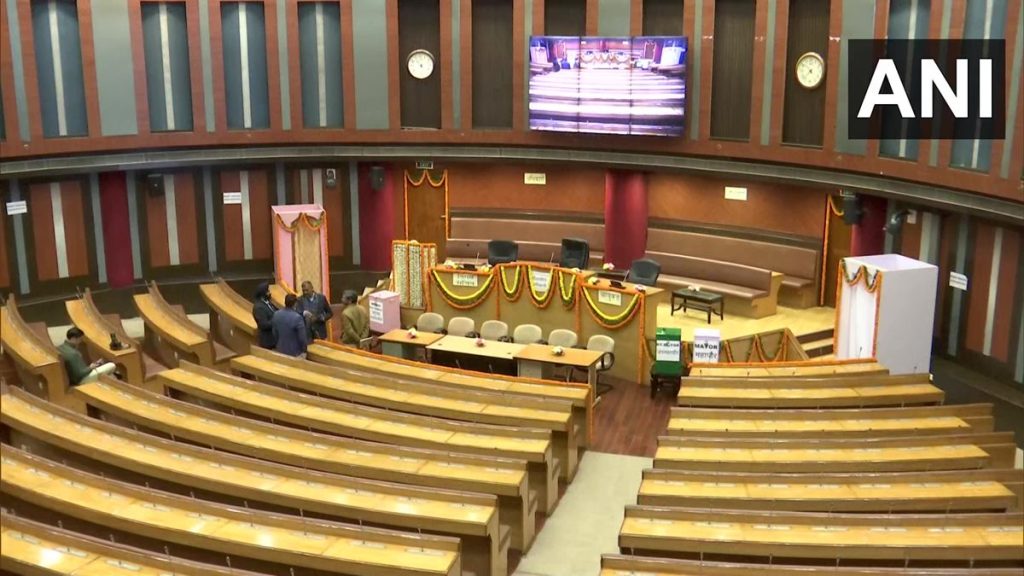 Municipal Corporation of Delhi civic centre. (Photo: ANI)
