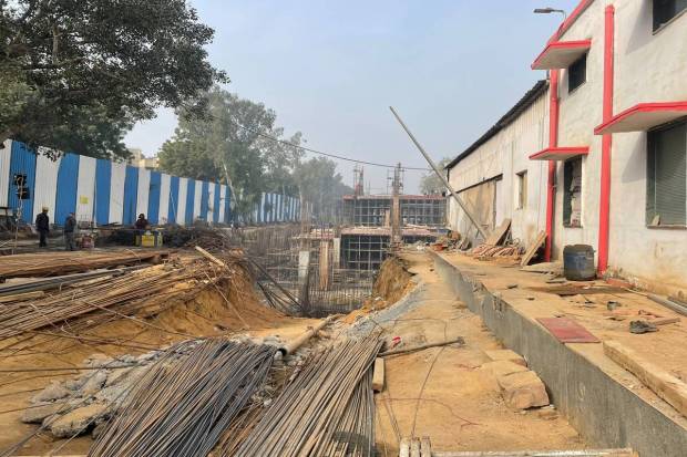 The headquarters of the railway's land development authority is situated here. (Image: Twitter-Ministry of Railways)