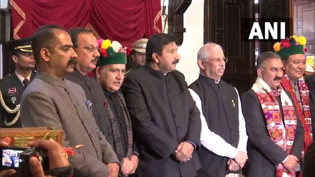 Himachal Pradesh Cabinet expansion: Seven new ministers, including Vikramaditya Singh, take oathHimachal Pradesh Cabinet expansion: Seven new ministers, including Vikramaditya Singh, take oath Himachal Pradesh Cabinet expansion: Seven new ministers, including Vikramaditya Singh, take oathHimachal Pradesh Cabinet expansion: Seven new ministers, including Vikramaditya Singh, take oath
