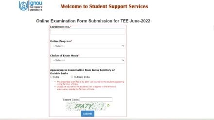 IGNOU TEE June 2022, IGNOU TEE June 2022 registration date 2023, IGNOU TEE June exam date 2023