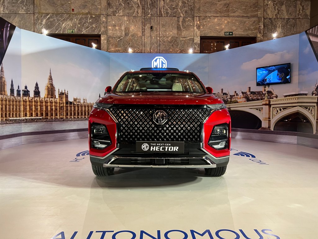 2023 MG Hector revealed: Gets level-2 ADAS, India’s biggest touchscreen 