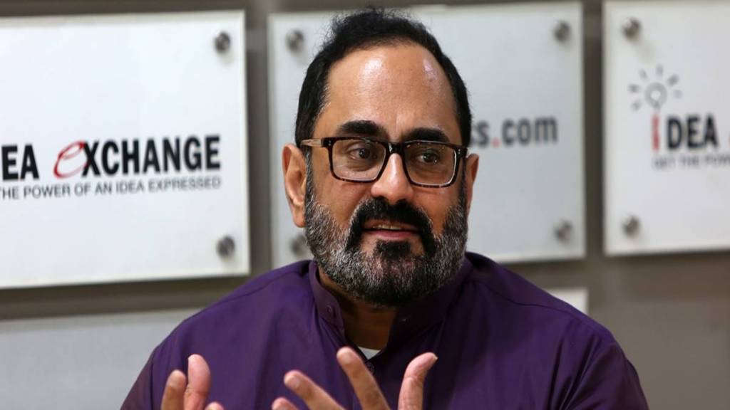 IT Minister Rajeev Chandrasekhar