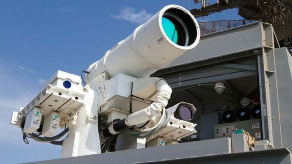 Futuristic Direct Energy Weapon