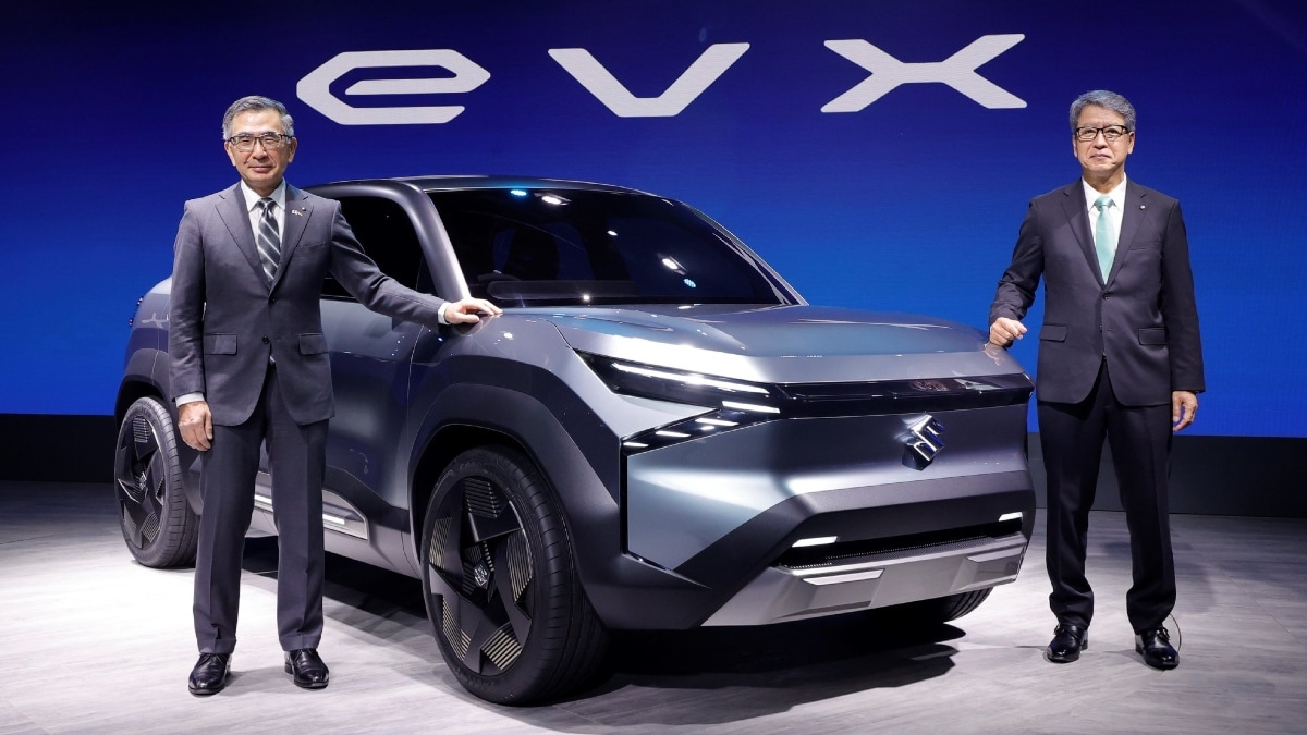 The all-new Maruti Suzuki eVX concept electric SUV made its global debut in India at the Auto Expo 2023. It will be the company's first-ever electrified offering for the Indian market.