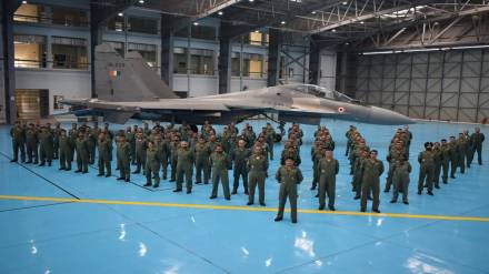 India, Japan, air exercise