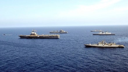 India-France naval exercise-- Varuna 2023