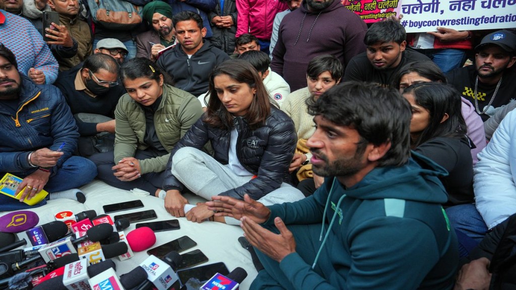 Brij Bhushan Sharan Singh was initially given a time period of 72 hours to explain the accusations levelled against him. (PTI Photo)
Brij Bhushan Sharan Singh was initially given a time period of 72 hours to explain the accusations levelled against him. (PTI Photo)