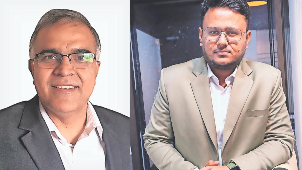 Parag Khurana (left) and Abhishek Mitra (Right)