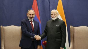 Prime Minister Nikol Pashinyan meets with India’s Prime Minister Narendra Modi