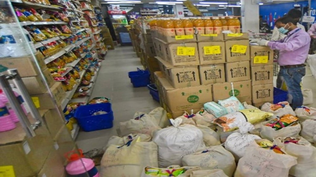 grocery shopping, India grocery shopping, India