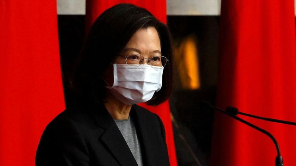 Taiwanese President Tsai Ing-wen