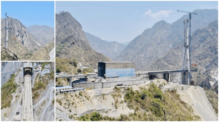 The Anji Khad Bridge connecting Reasi and Katra has been regarded as an engineering marvel.