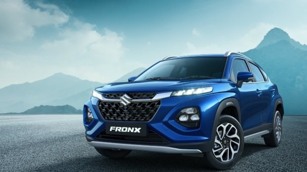 Maruti Suzuki, country’s largest carmaker has unveiled the Fronx, a coupe SUV at the Auto Expo 2023. The Fronx is based on the Baleno platform and features a bold front design.