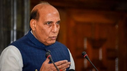 Union Defence Minister Rajnath Singh