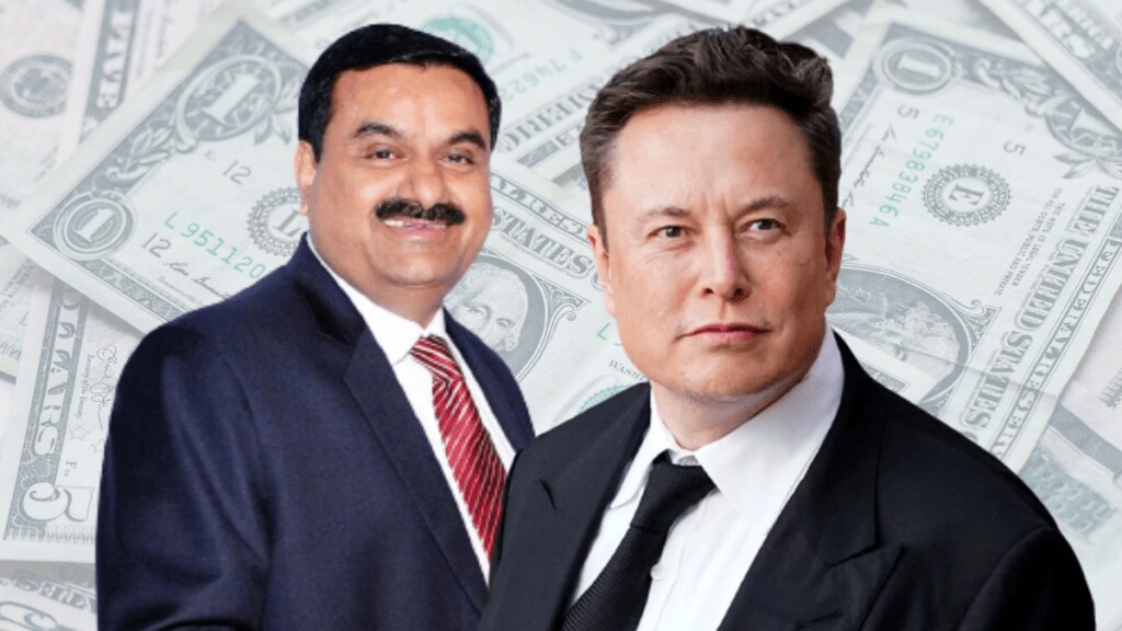 Gautam adani net worth, elon musk net worth, gautam adani wealth