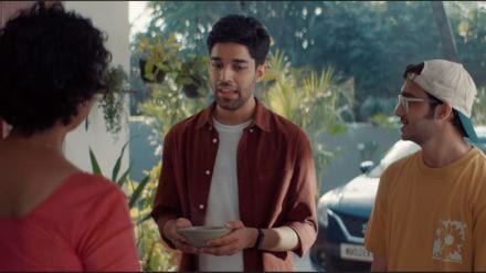 The ad film follows that no one would ever return an empty bowl for anything received and no child visiting a relative is ever sent back empty-handed.