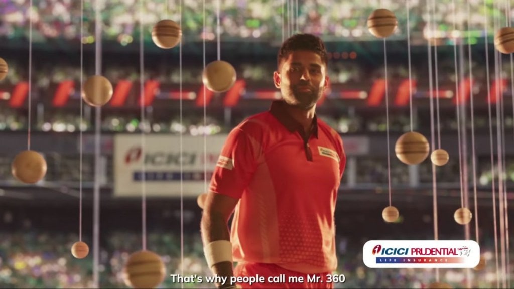 Suryakumar Yadav is known as 'Mr. 360 degree' for his wide array of shots covering every inch of the field, the company claimed Suryakumar Yadav is known as 'Mr. 360 degree' for his wide array of shots covering every inch of the field, the company claimed