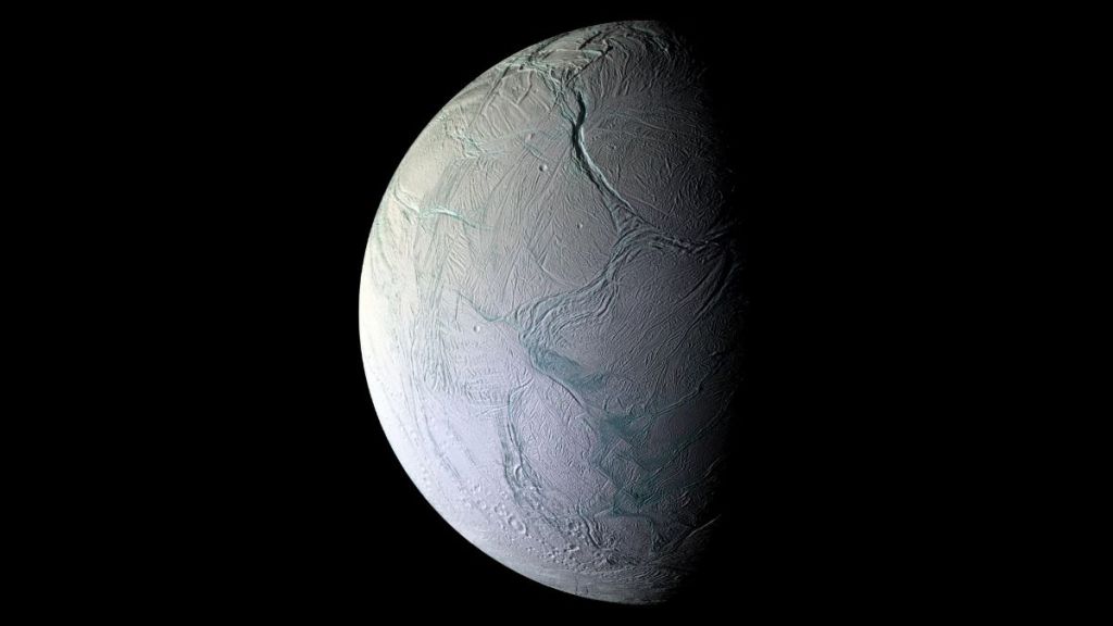 Saturn icy moon