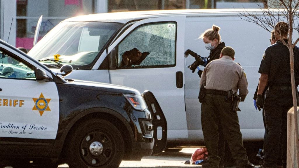 Authorities say the driver, the suspect in a California dance club shooting that left multiple people dead, shot and killed himself. (Photo Credits: AP)