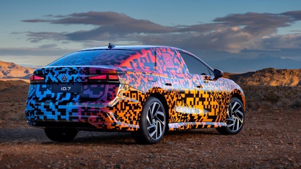 After the Volkswagen ID.3, ID.4, ID.5 and ID.66 (Chinese-market only) models and the new ID. Buzz, the ID.7 will be the sixth model in the company’s EV family.