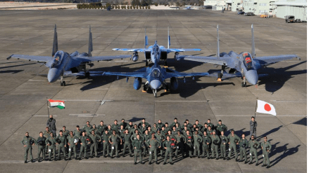 Maiden Indo-Japan Air Force Ex - VEER GUARDIAN 2023 concludes